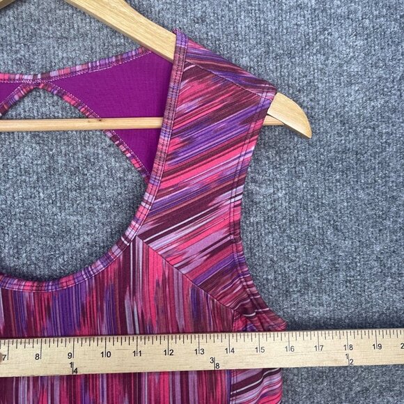 Prana Women's‎ Size Medium Azalea Rainblur Alec Sleeveless Padded Dress - Picture 3 of 9